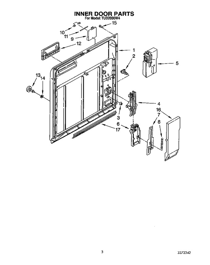 Diagram for TUD2000W4