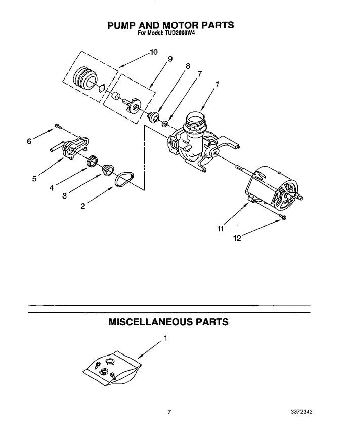 Diagram for TUD2000W4