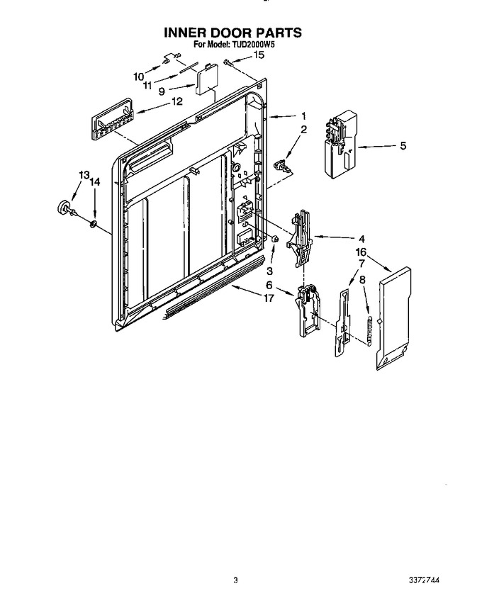 Diagram for TUD2000W5