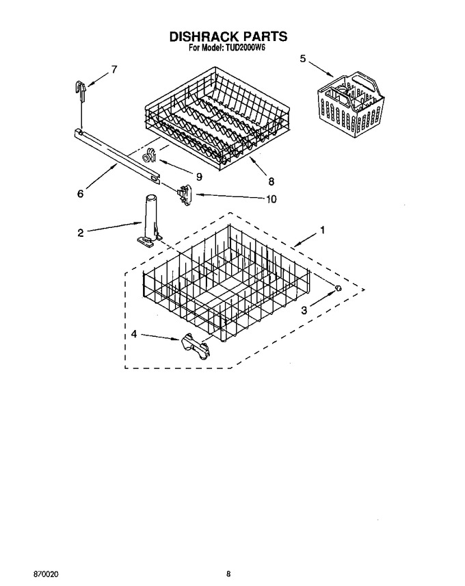 Diagram for TUD2000W6