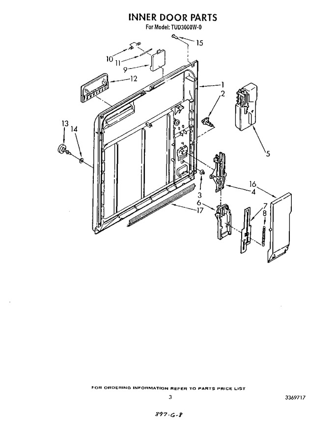 Diagram for TUD3000W0