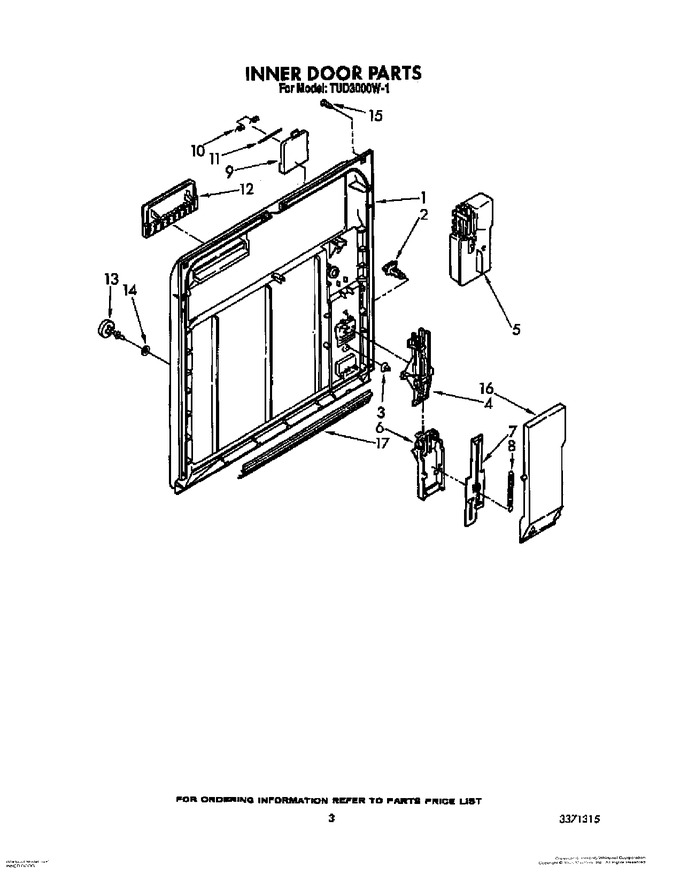 Diagram for TUD3000W1