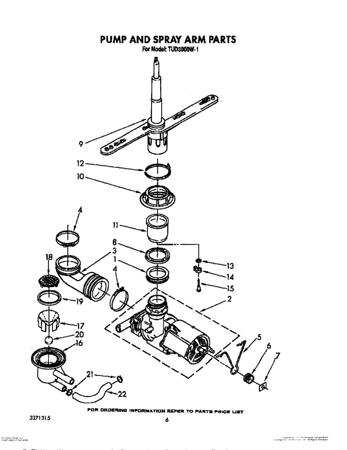 Diagram for TUD3000W1