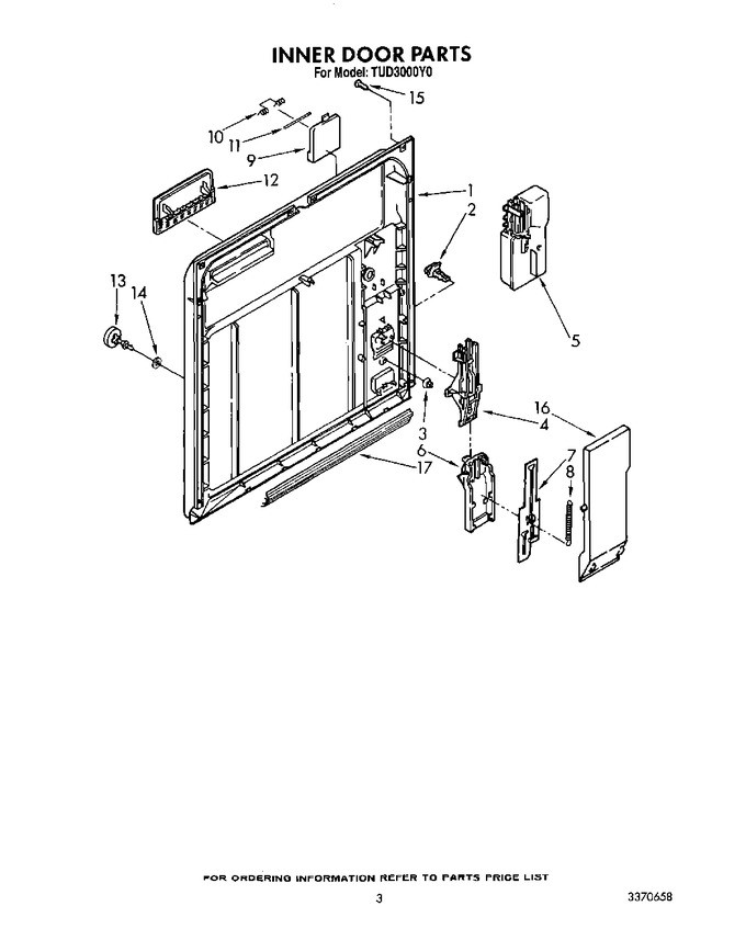 Diagram for TUD3000Y0