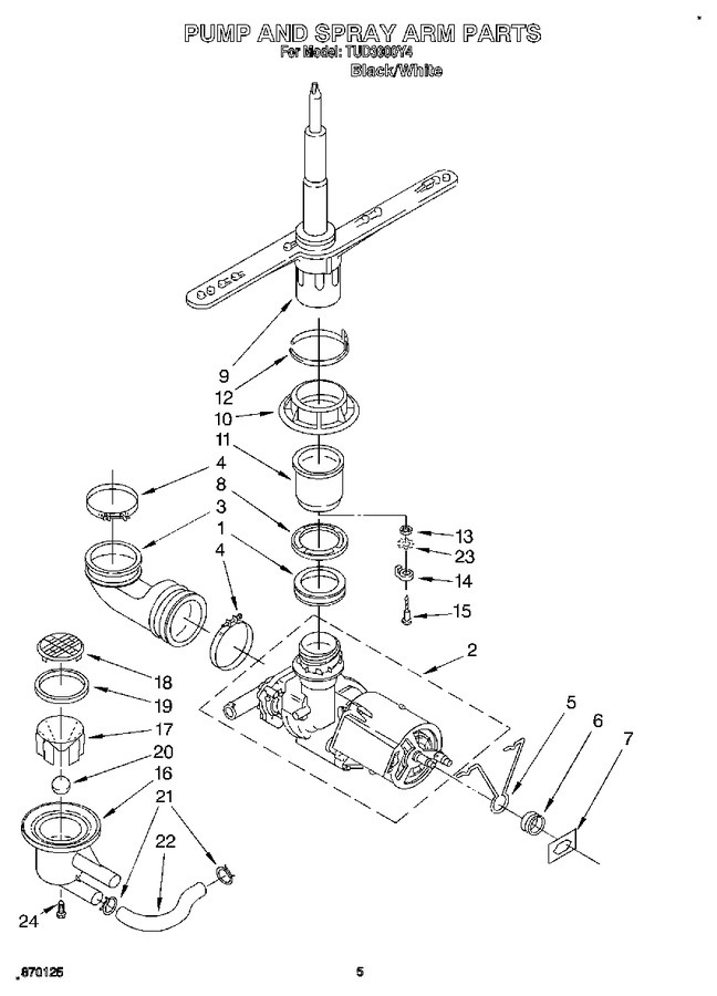 Diagram for TUD3000Y4