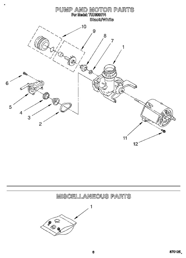 Diagram for TUD3000Y4