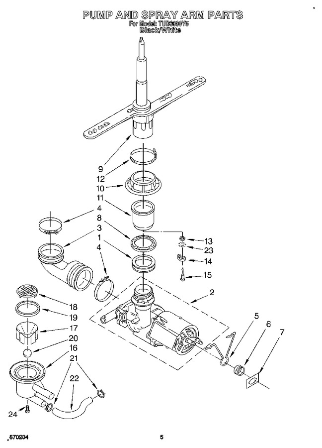 Diagram for TUD3000Y5