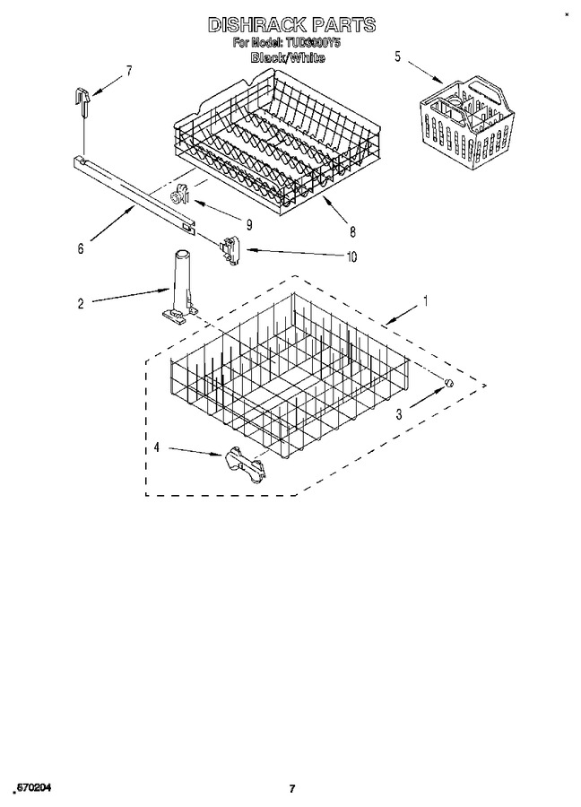 Diagram for TUD3000Y5