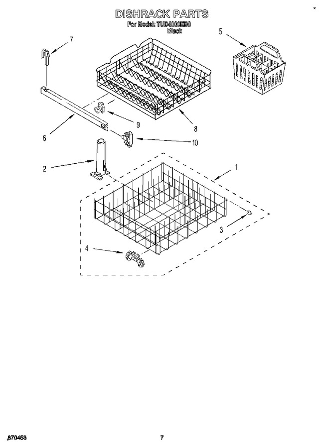 Diagram for TUD4000EB0