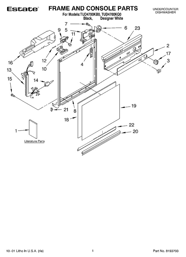 Diagram for TUD4700KQ0