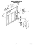 Diagram for 02 - Inner Door Parts