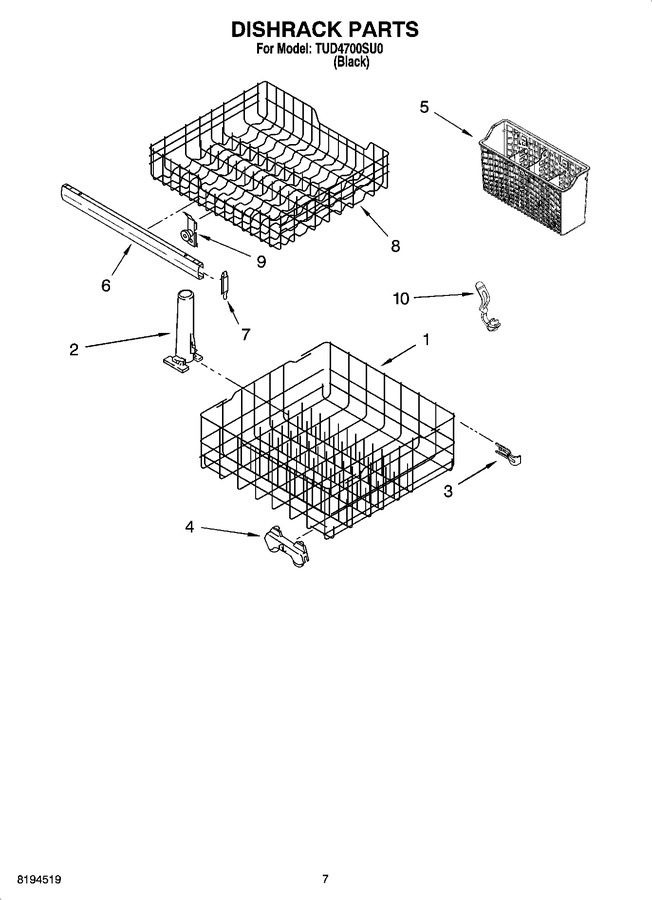 Diagram for TUD4700SU0