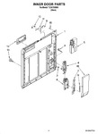 Diagram for 02 - Inner Door Parts