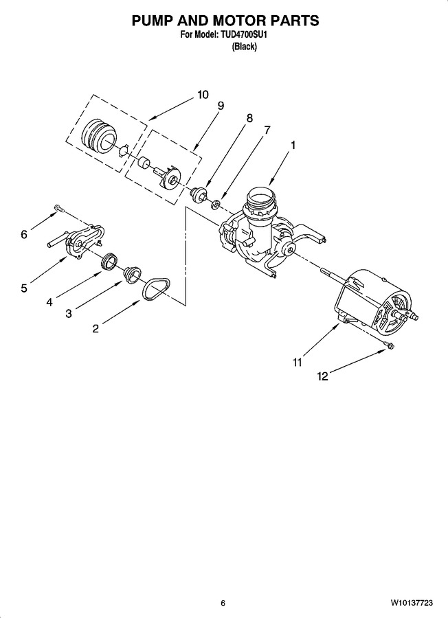 Diagram for TUD4700SU1