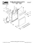 Diagram for 01 - Frame And Console Parts