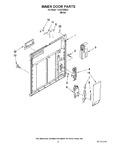 Diagram for 02 - Inner Door Parts