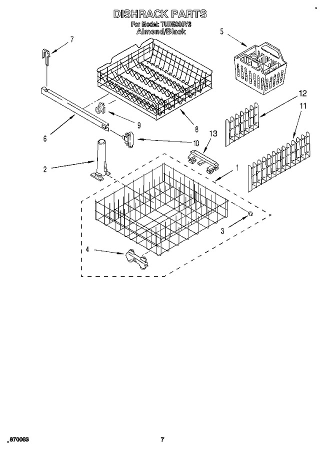 Diagram for TUD5000Y3