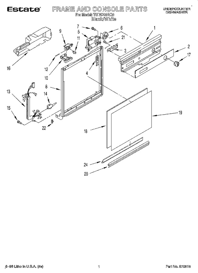 Diagram for TUD5700EQ0