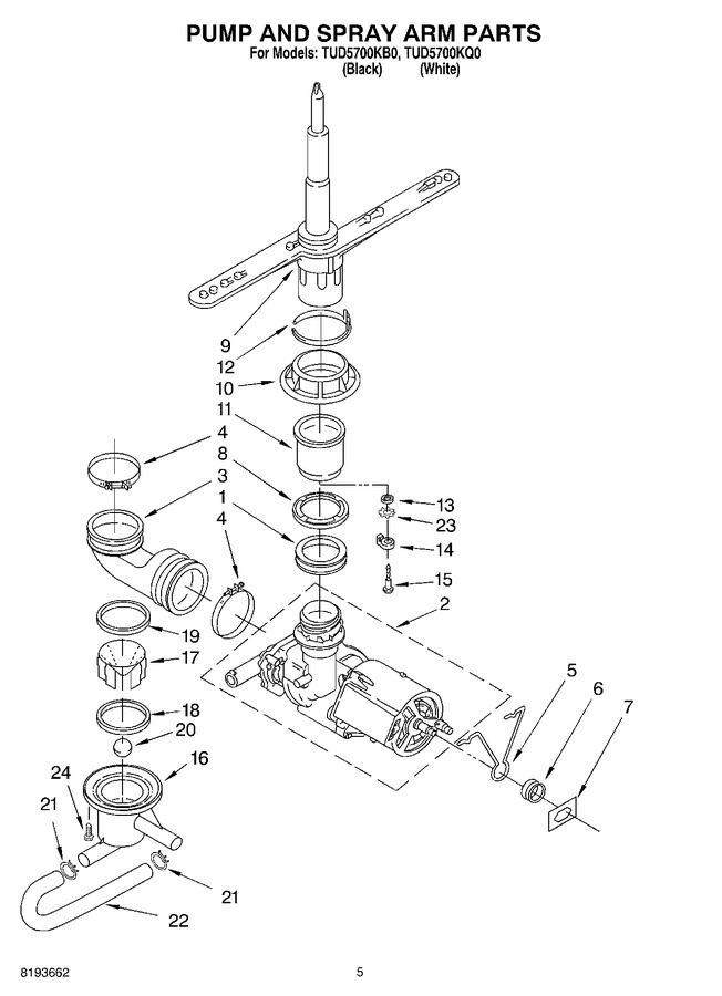 Diagram for TUD5700KB0