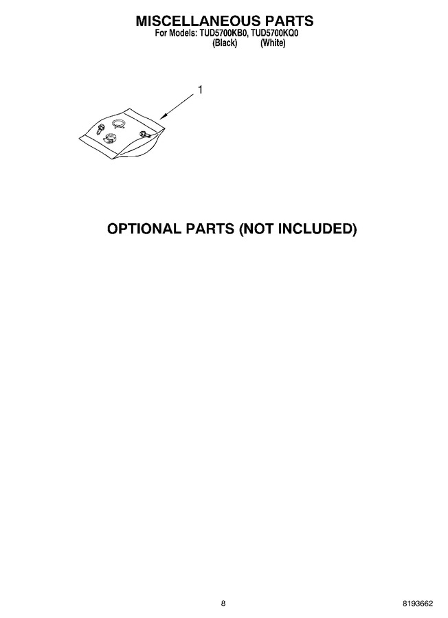 Diagram for TUD5700KB0