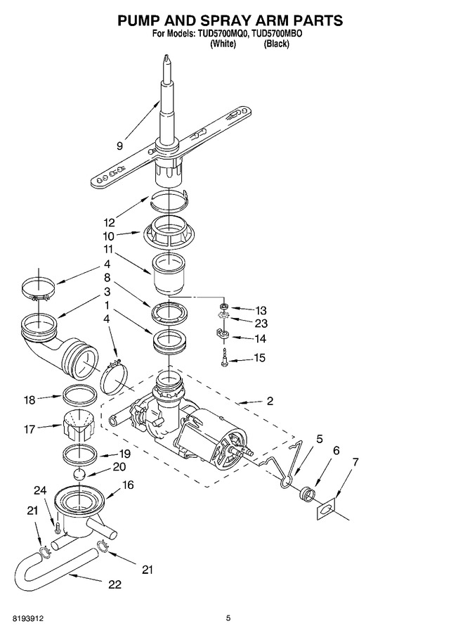 Diagram for TUD5700MBO