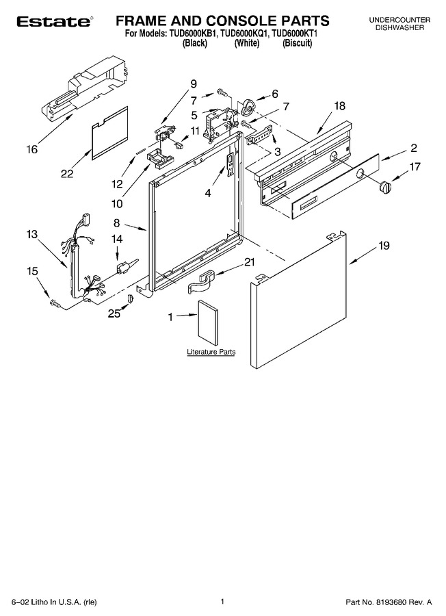 Diagram for TUD6000KT1