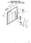 Diagram for 02 - Inner Door Parts