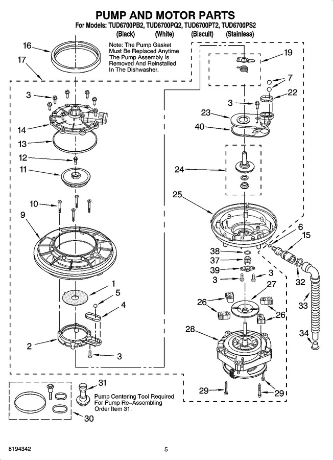 Diagram for TUD6700PB2