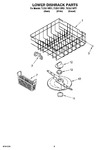 Diagram for 06 - Lower Dishrack Parts, Optional Parts (not Included)