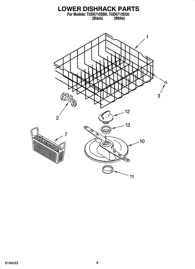 Diagram for TUD6710SB0