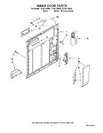 Diagram for 02 - Inner Door Parts