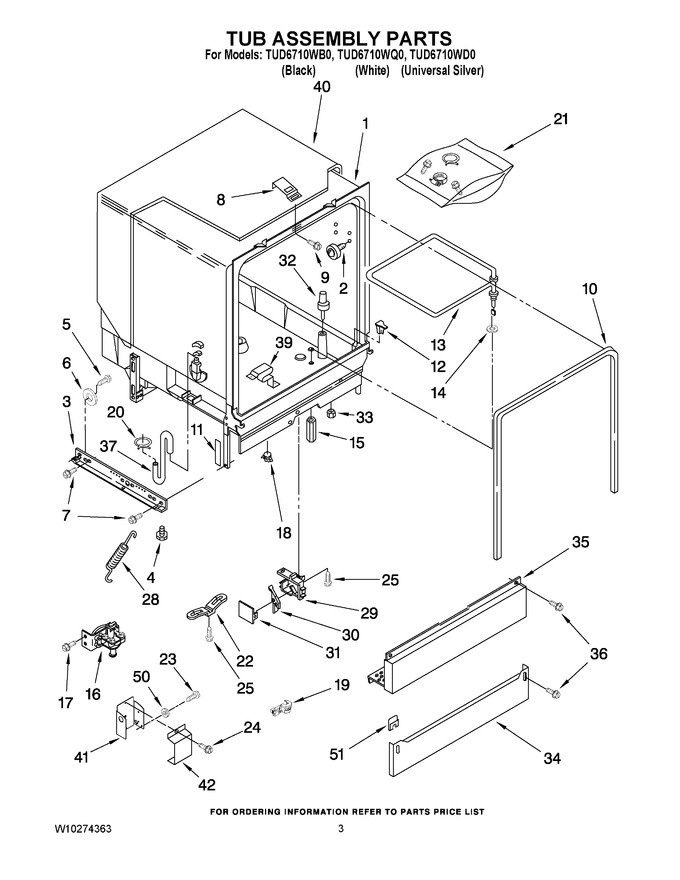 Diagram for TUD6710WD0