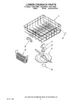 Diagram for 06 - Lower Dishrack Parts