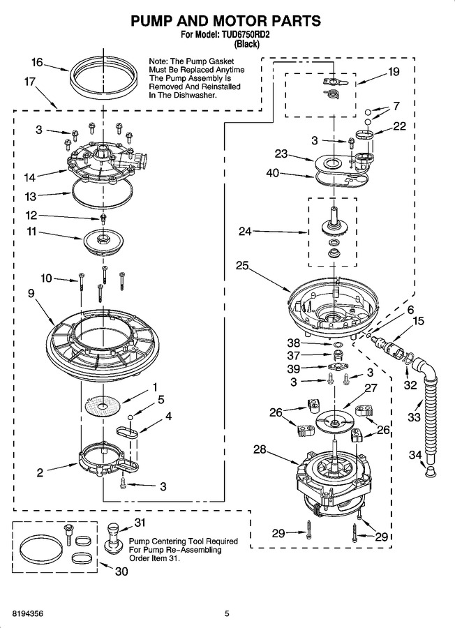 Diagram for TUD6750RD2