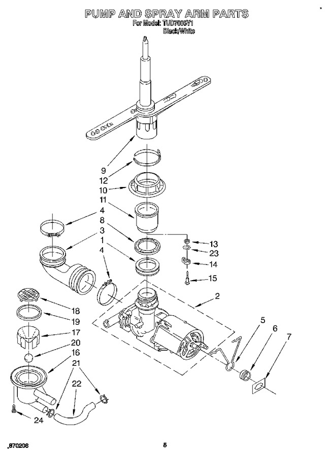 Diagram for TUD7005Y1