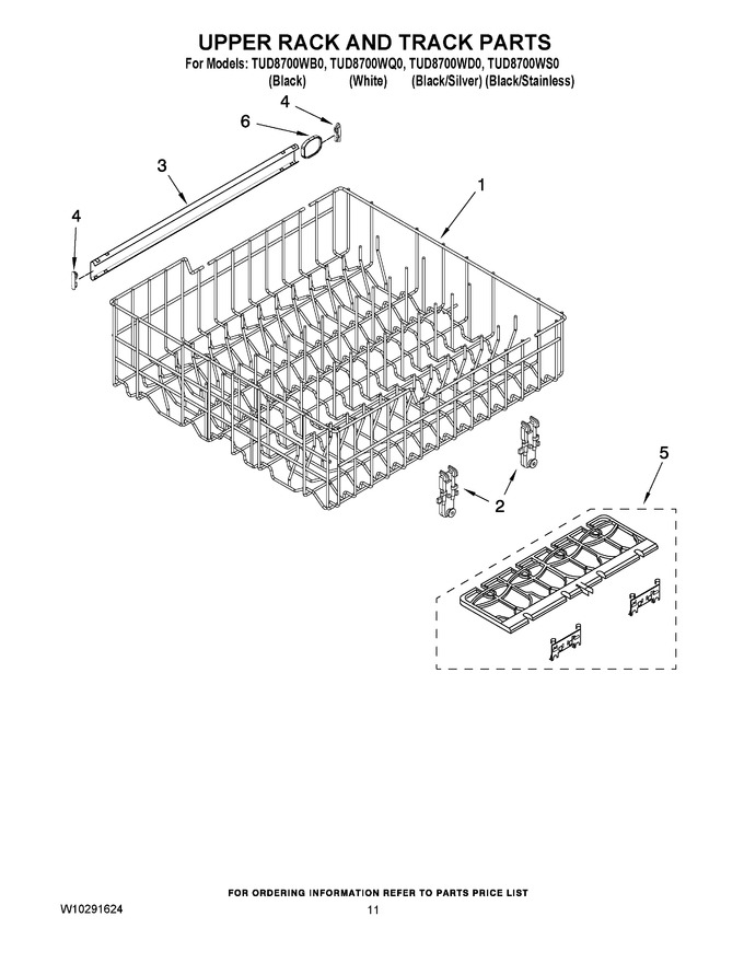 Diagram for TUD8700WS0