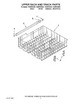 Diagram for 09 - Upper Rack And Track Parts