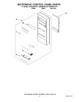 Diagram for 02 - Microwave Control Panel Parts