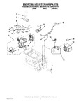 Diagram for 05 - Microwave Interior Parts