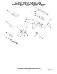 Diagram for 02 - Cabinet And Air Flow Parts