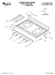 Diagram for 01 - Cooktop Parts