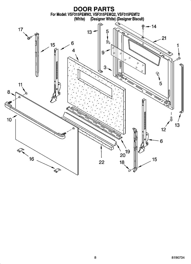 Diagram for VSF315PEMW2