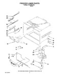 Diagram for 02 - Freezer Liner Parts