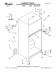 Diagram for 01 - Cabinet Parts