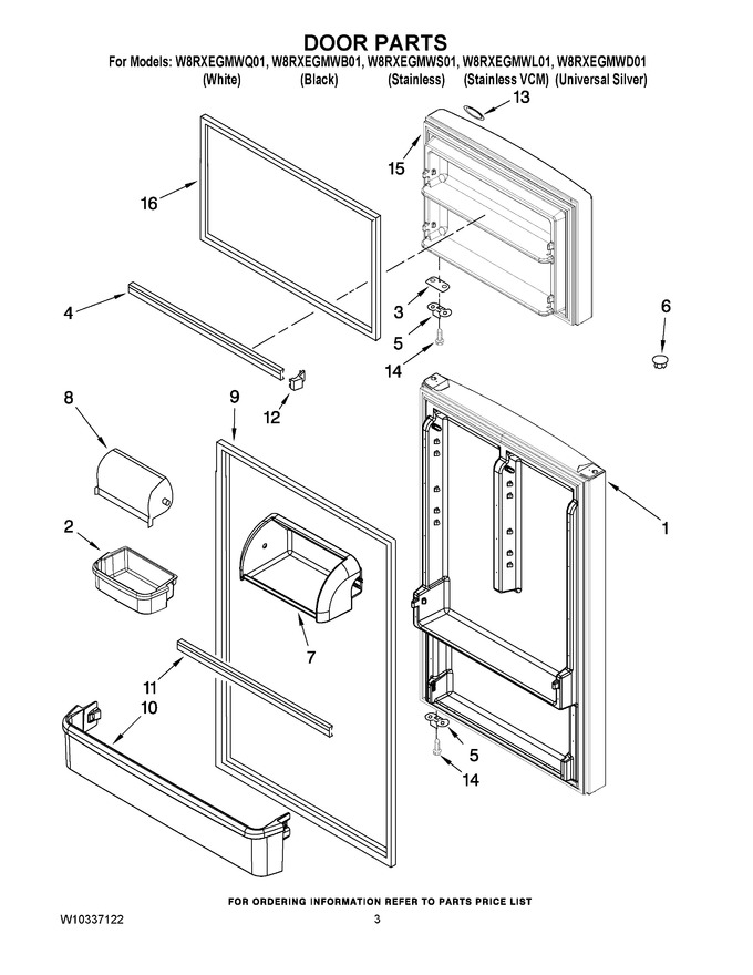 Diagram for W8RXEGMWD01