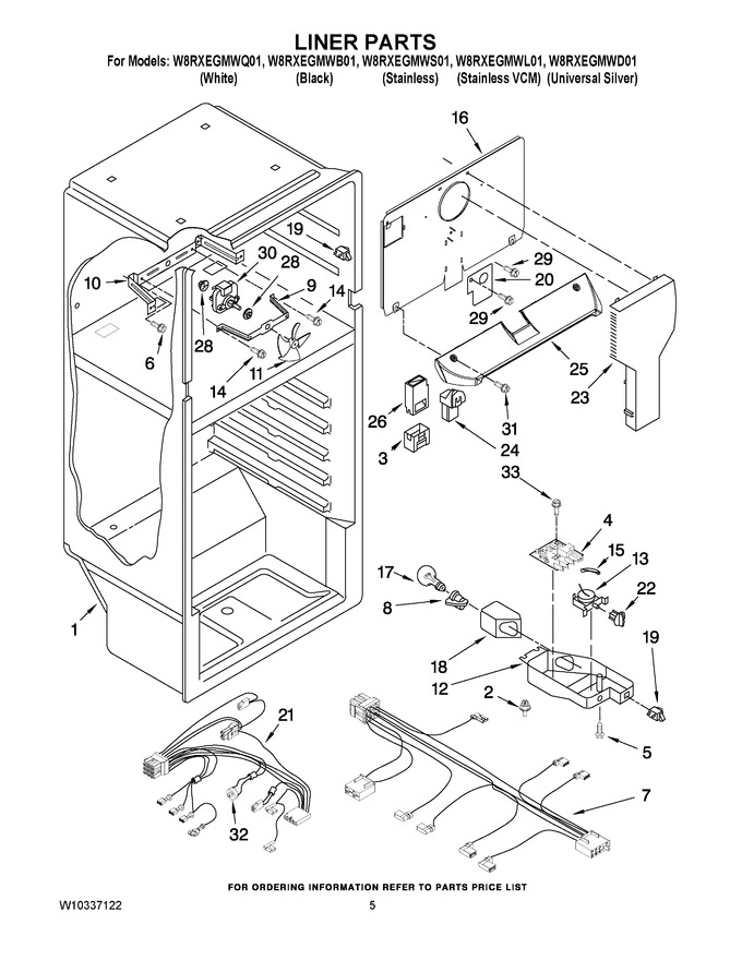 Diagram for W8RXEGMWB01