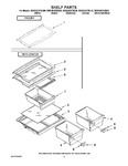 Diagram for 05 - Shelf Parts