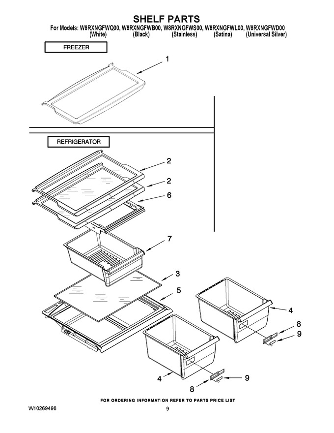 Diagram for W8RXNGFWB00