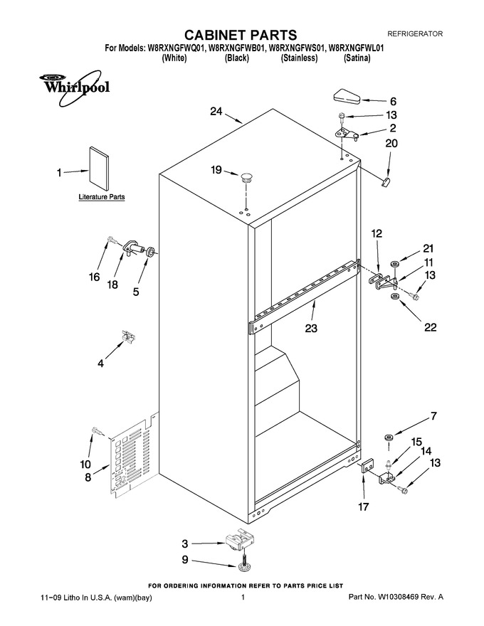 Diagram for W8RXNGFWL01