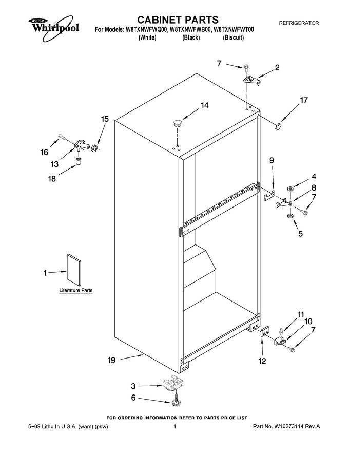 Diagram for W8TXNWFWB00